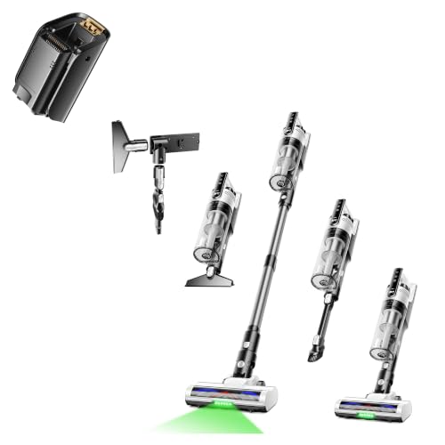 Trucozie White Cordless Vacuum Cleaner Bundle Extra Battery