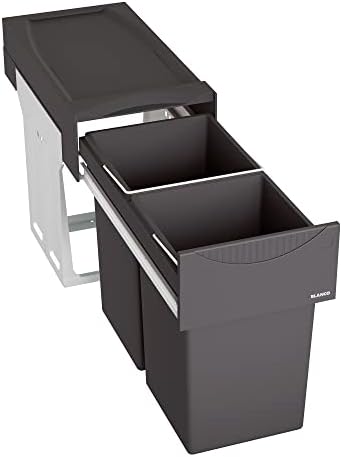 Blanco Botton II Storage System Kitchen Sink Cabinet Organizer, Black