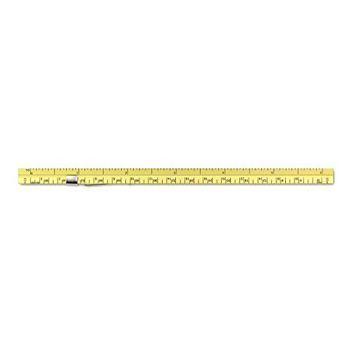 Image of Alumicolor Aluminum Architect Pocket Scale with Clip, 6IN, Gold (Pack of 2)