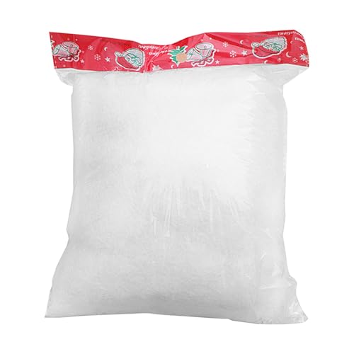 Generico Neve Finta | Snow Artificiale di Natale Decorativo - Fallo Cotone Decorazione per Le Vacanze Finestra del Pavimento Tavolo, Cortile, Albero