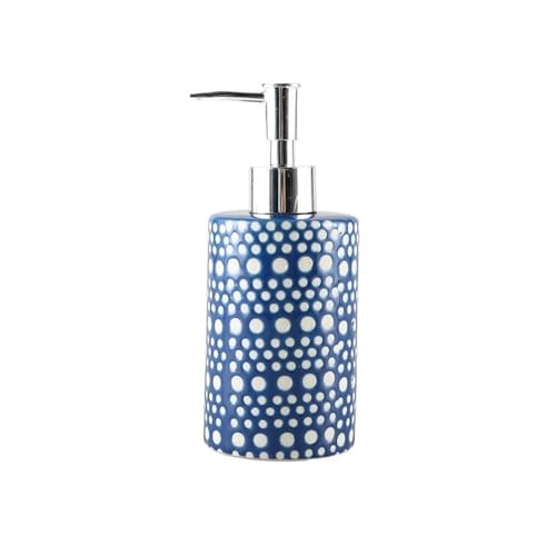 CLQYXRMVC Dispensador de jabón Botella de loción de cerámica, Estilo Vintage, dispensador, Botella de Hotel, Botella de champú vacía Dispensador de jabón para Cocina y baño