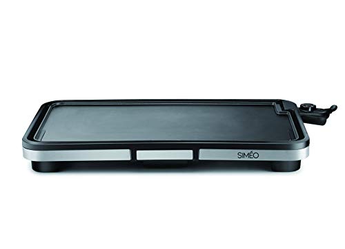 Plancha Eléctrica 2200W 54,5X30Cm - Pla470 - Simeo En Oferta Siméo Pla470 Plancha, Negro