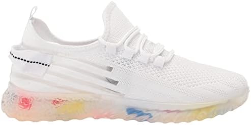 YOKI Womens Running Shoes Sneaker, White, 8 US | Image 5