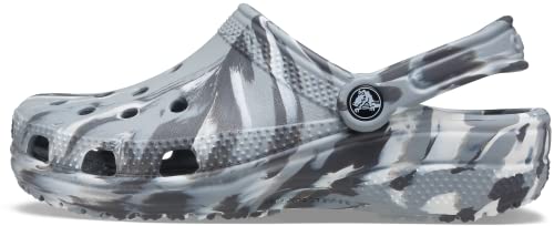 Image of Crocs Unisex Adult Classic Clog 206867-0ES Light Grey /Multi M5W7