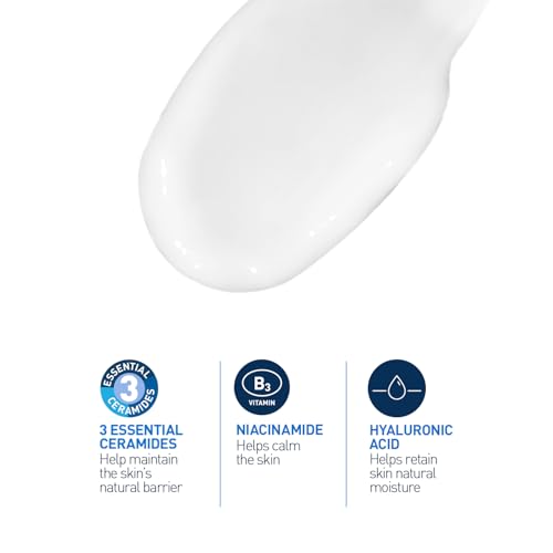 Image of CeraVe PM Facial Moisturizing Lotion For Normal To Dry Skin (52ml) - Formulated With 3 Essential Ceramides, Niacinamide And Hyaluronic Acid | Ultra Lightweight Night Cream