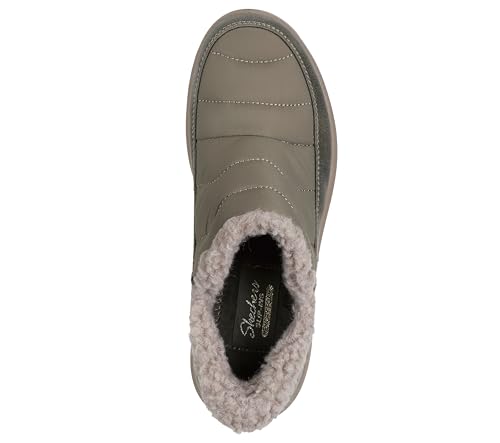 Skechers Skechers Women's COZY ESCAPE - SNOW PUFF Hands Free Slip-Ins, puffer slipper, Olive, 8.5M