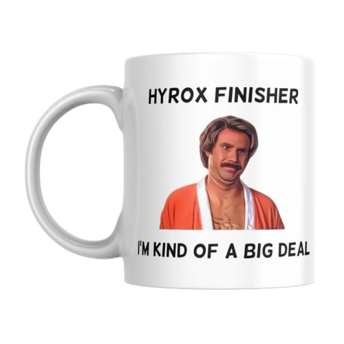 Hyrox Finisher - I'm Kind of A Big Deal - Funny Gift Slogan Mug SK594