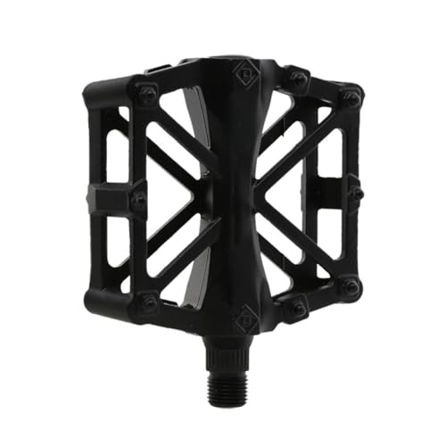 YdseozOA Fahrradpedale Fahrrad Aluminium rutschfeste langlebige Mountainbike-Pedale MTB BMX Radfahren Universal-Fahrradpedale Fahrradzubehör (schwarz)