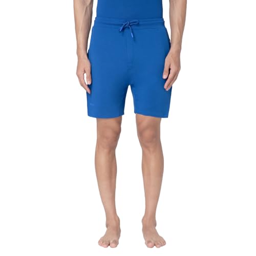 Image of Bummer Men's Solid Micro Modal Shorts | Regular Fit Casual Lounge Shorts with Side Pocket