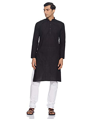 Image of Ethnix by Raymond Men's Cotton Kurta Pyjama
