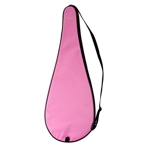 #N/A Saco Impermeável Da Raquete Da Tampa Da Raquete De Squash De Oxford Com Alça - Rosa