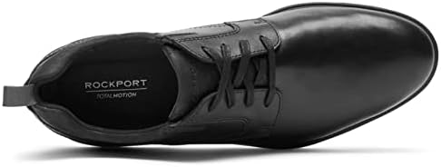 Rockport Men's Total Motion City Plain Toe Sneaker, Black, 9.5 | Image 4