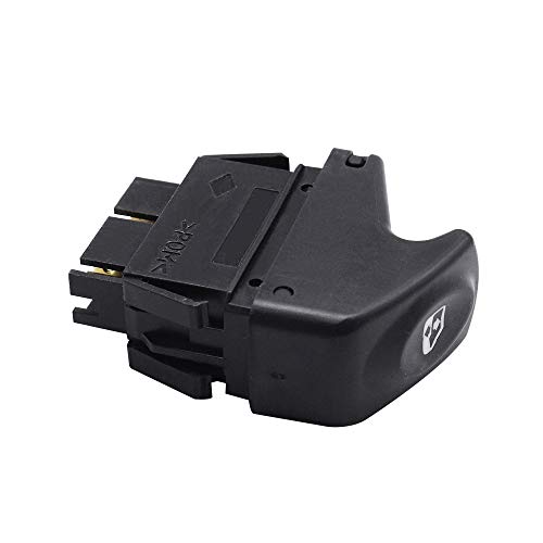 RuleaxAsi Substituição para OE Renault Clio Kangoo Megane Scenic Window Switch Switch 6 Pin Right 77