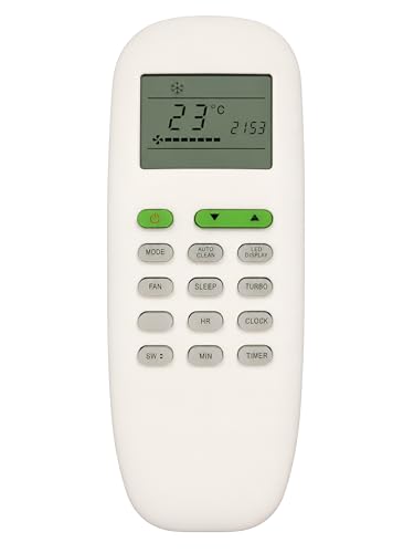 Image of Upix AC Remote No. 215A (No Backlight), Compatible /Replacement for Videocon AC Remote Control (Exactly Same Remote Will Only Work)
