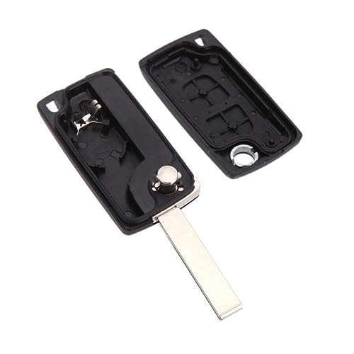 Gatuida Coque De Clé Pliante Pour Et Boîtier De Remplacement De Télécommande Léger Et Optimale Pour Votre Clé Automobile