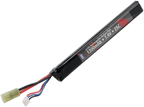 Evike Airsoft - ASG Lithium Polymer 7.4V 1300mAh 25C Stick Type Battery