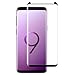 Tech Armor 3D Curved HD Clear Ballistic Tempered Glass Screen Protector Designed for Samsung Galaxy S9 (2018) 1 Pack