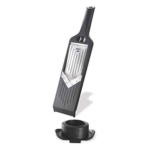 GEFU Violi V-Slicer, Vegetable Slicer, V Slicer, Stainless Steel, Plastic, 32 cm, 50440 Cover