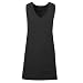 Premier - Delantal estilo túnica cruzado para mujer (L/XL) (Negro)