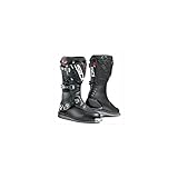 SIDI Mens Discovery Rain Off-Road Boots Black 9.5 SIDI Mens Discovery Rain Off-Road Boots Black 9.5