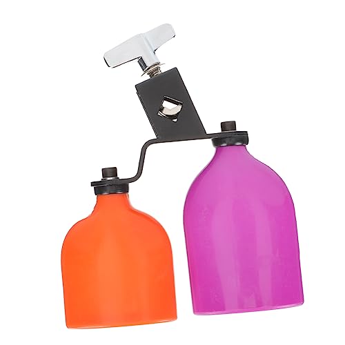 Abaodam Drum Kit Cowbell Block Drum Accessory for High/low Tone Easy to Install and Sound