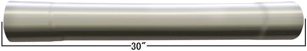 Exhaust Straight Pipe (5" ID/OD x 30" Long) | Stainless Steel | Northeastern Exhaust | Direct-Fit Replacement Part