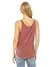 Bella + Canvas Ladies' Flowy Side Slit Tank M MAUVE