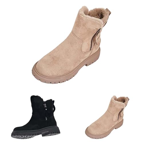 Botines Mujer Invierno Nieve Impermeables Botines Plataforma Botas Polar Planas Forradas Ligero Bota Cómodas Calentitas Moda Zapatos Cortas Antideslizante Calentar Forrado Boots Ante Para Aire Libre Botines Mujer Invierno Nieve Impermeables Botines Plataforma Botas Polar Planas Forradas Ligero Bota Cómodas Calentitas Moda Zapatos Cortas Antideslizante Calentar Forrado Boots Ante Para Aire Libre