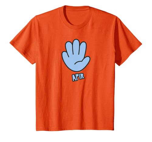 Apir Funny Filipino T-Shirt, Youth, Orange, Large