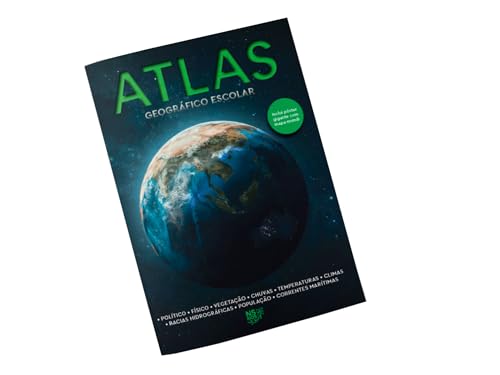 Atlas geográfico escolar - Acompanha pôster gigante