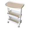 YASEking Trolley On Wheels Tool 3 Tier Schoonheidssalon Kar met laden, ABS kappers SPA Tattoo rolwagen met universeel…