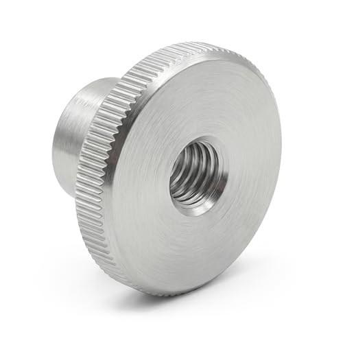 Écrou moleté haut M10 en acier inoxydable A1 DIN 466 par lot de 5 pièces
