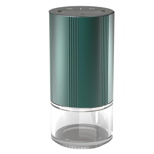 Car Aromatherapy Diffuser,Professional Aluminum Alloy Waterless Spray Timer Function Essential Oil Diffuser for Car Home (Touchscreen)