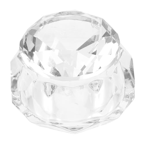 NIYANGLE Cristal Irregular con Tapa de Líquido Esmaltes y Polvo Herramienta de Manicura Principiantes y Expertas