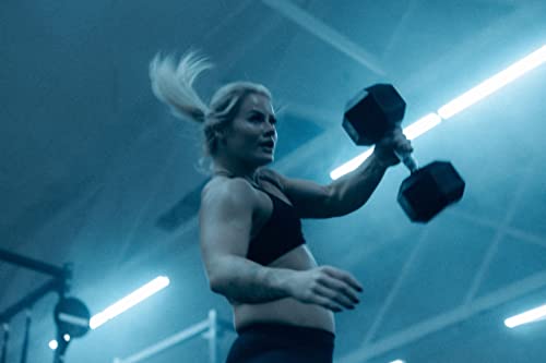 Tru Grit Fitness Rubber Hex Dumbbell (15Lb) #TOP7