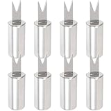 Fourchette à barbecue portable – cet outil est idéal pour griller des brochettes de maïs, mais convient également aux fruits, aux en-cas, aux desserts et autres aliments solides. accessoires pour barbecue