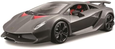 Bauer Spielwaren Titel: Bburago 15621061 - Star 1:24 Lamborghini Sesto Elemento, grau metallic - Görsel 1