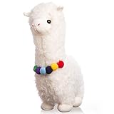 Llama Stuffed Animal - Llama Gifts for Women - Party Alpaca Pillow with LED Color-Changing Lights -...