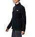 Columbia Womens Benton Springs Half Snap II Pull Over Fleece Jacket, Black, X-Small