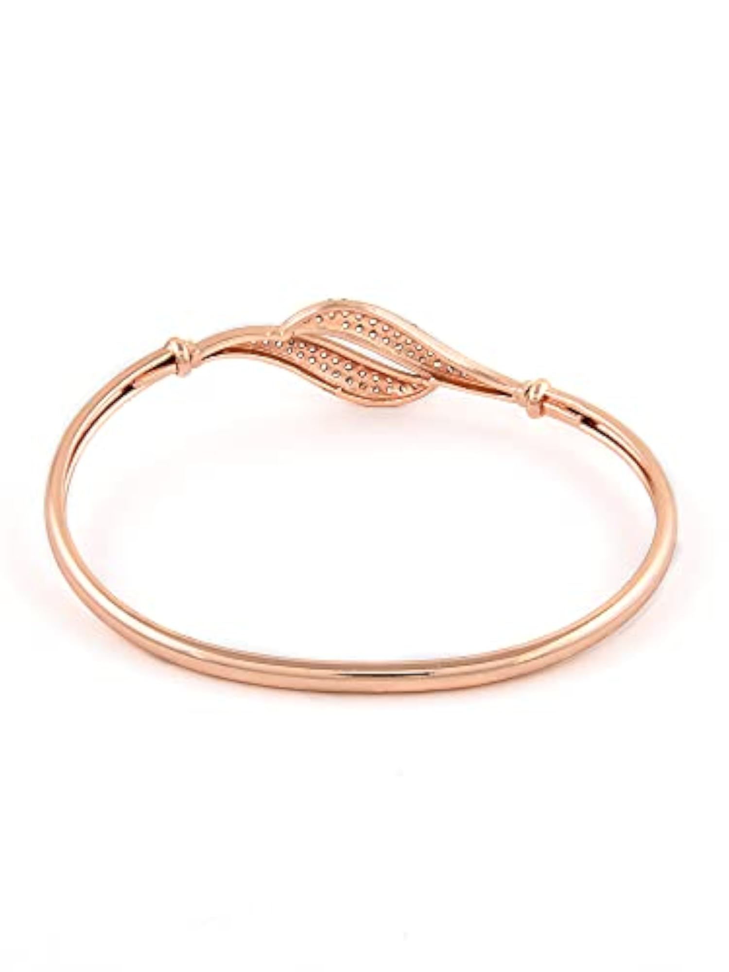 CZ Bangle Style Brass Kada For Women