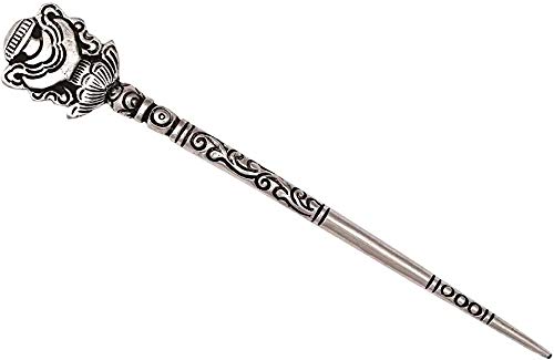 LURIYAAS Oxidised Metal Bun Antique Finish Hair Stick for Women 20cm pack of 1 (B08WRRVDYX) Amazon Price History, Amazon Price Tracker