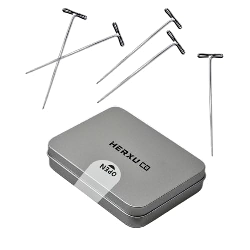 Stainless Steel T-Pins, 1-3/4 Inch, 100-Pack