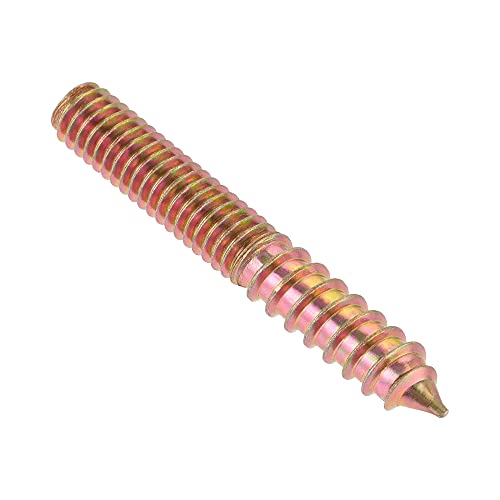 Image of uxcell 5 /16-18 x 2-1 /4 inch Hanger Bolts Double Head Dowel Screw for Wood Furniture 10pcs