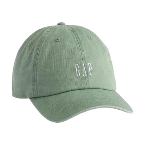 Image of Gap Men Solid Baseball Cap with Embroidered Logo
