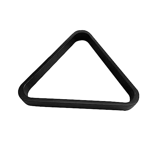 UGPLM Billiard Triangle Ball Rack Table Pool Ball Rack Positioning Frame Equipment Pool Table Pool Rack for Beginners, 2inch Pool Balls, Home Game