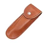 Sacacorchos de piel marrón. Bennlife - Funda para sacacorchos (piel)
