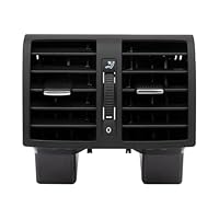 Anlseiod Lüftungsgitter für VW Touran 2003-2015 Caddy 2004-2015 Hinten Mitte Konsole Luftdüse Lüftungsdüse Lüftungsauslass zubehör 1TD819203A