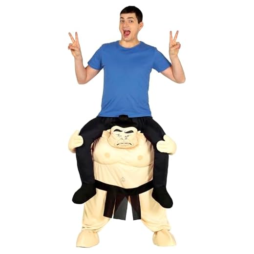 Fiestas Guirca Disfraz de Sumo Adulto Unisex