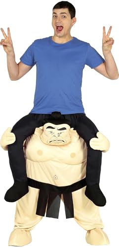 Déguisement à dos de sumo homme L gonflable pour animation de soirée