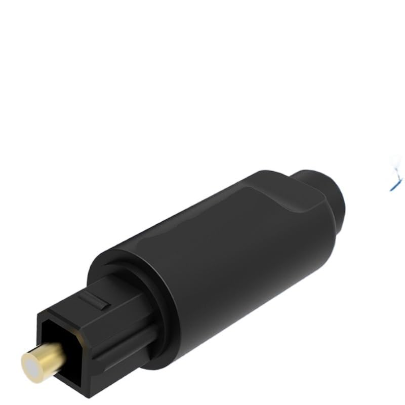 Digital Optical Audio Coaxial Cable 1m 2m 5m for Amplifiers Blu-ray P;S/4 Soundbar Fiber Cabl(PVC Cable Black,2m)